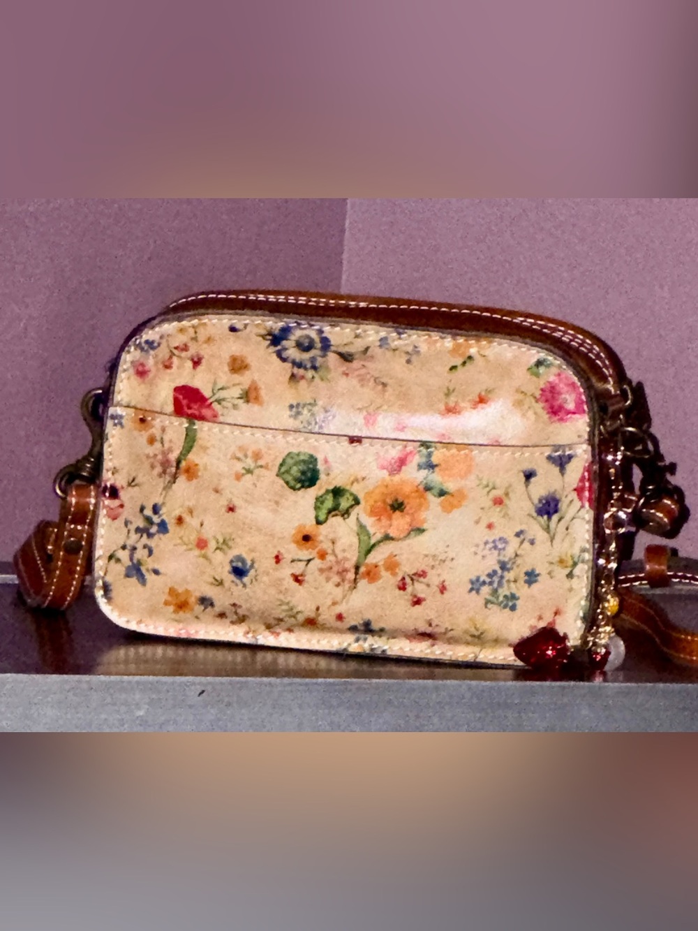 Patricia Nash Prairie Rose Crossbody - Picture 5 of 8